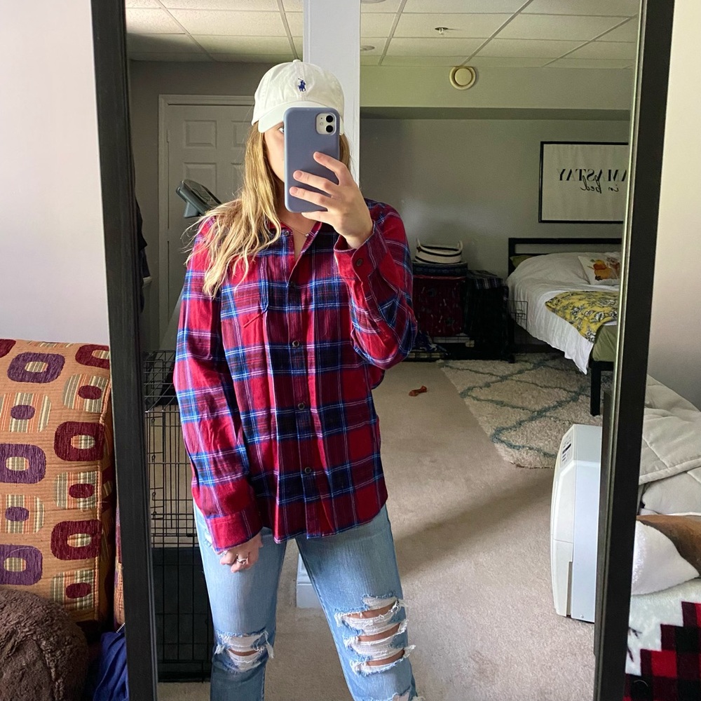 Old Navy Flannel Button-Up